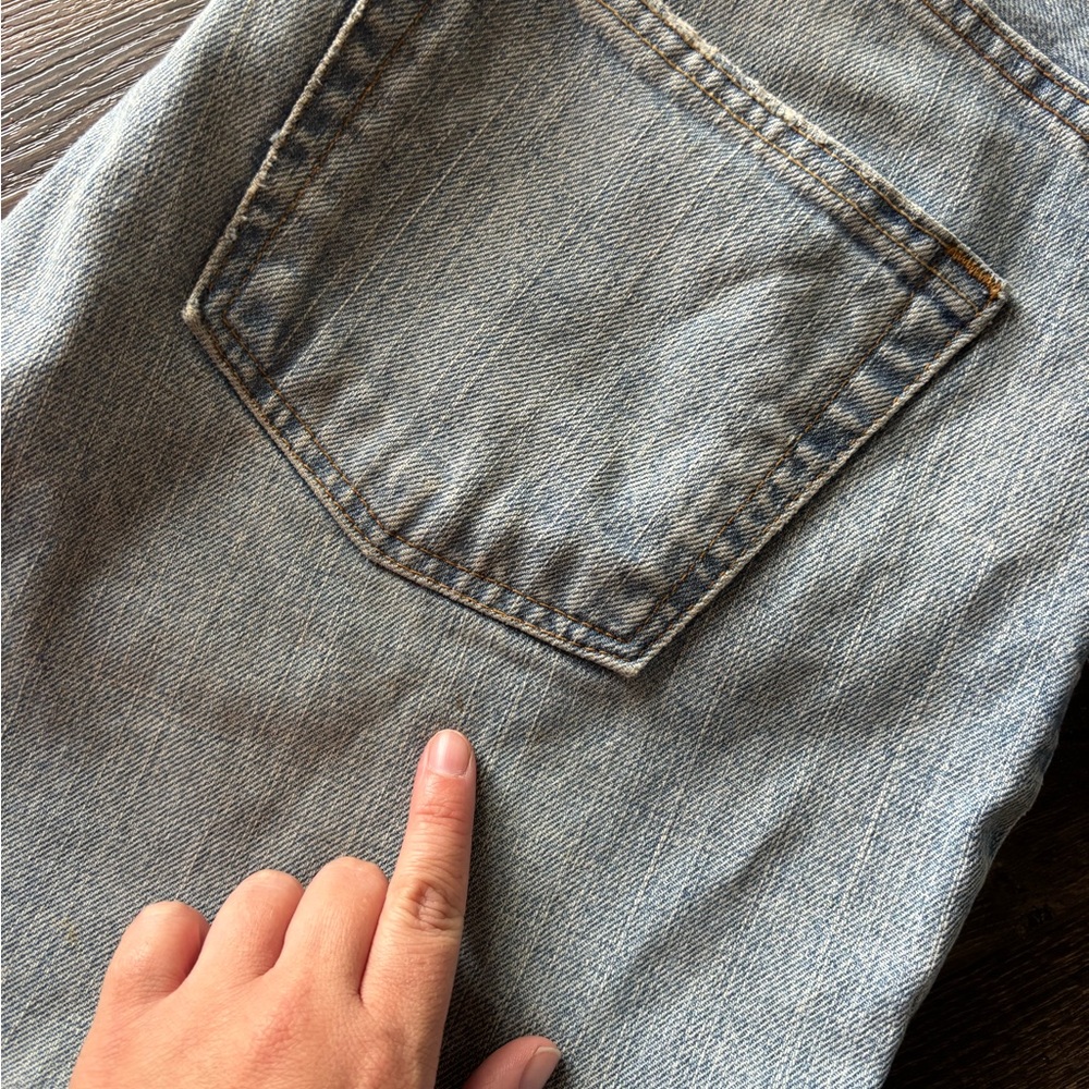 VINTAGE Ralph Lauren Polo Jeans Co Cropped Saturday Jean 14 straight leg cropped - Picture 8 of 9